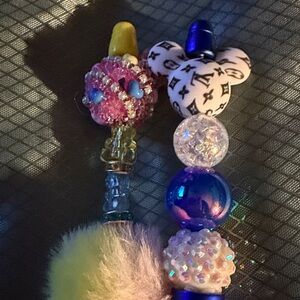 Colorful Beaded Pens Set